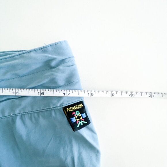 Maloja Pachamama Blue Shorts Elastic Back Panel Women's Size Large - Picture 6 of 10